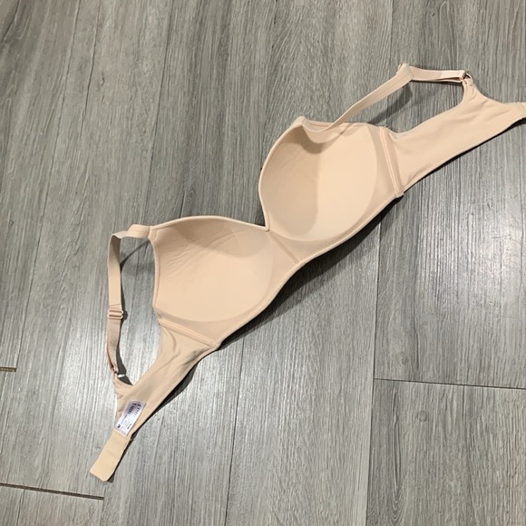 WACOAL How Perfect Wire Free T-Shirt Bra Nude/Beige size 36C - Picture 6 of 9